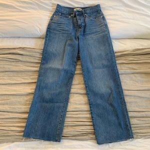 Madewell Slim Wide Leg Crop